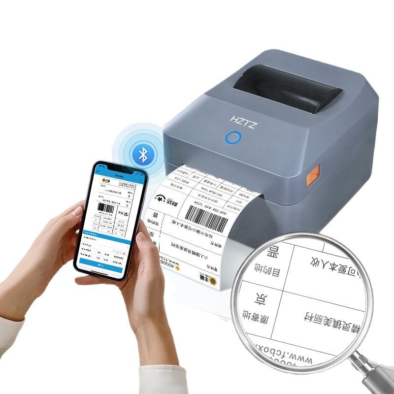 Commercial Printing Network - طابعة ملصقات حرارية بتقنية البلوتوث، طابعة