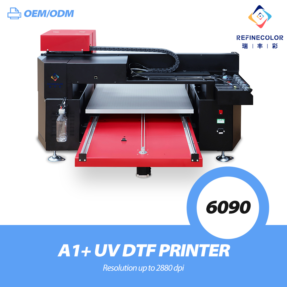 Commercial Printing Network - طابعة Refinecolor GY6090 A1 UV مزودة
