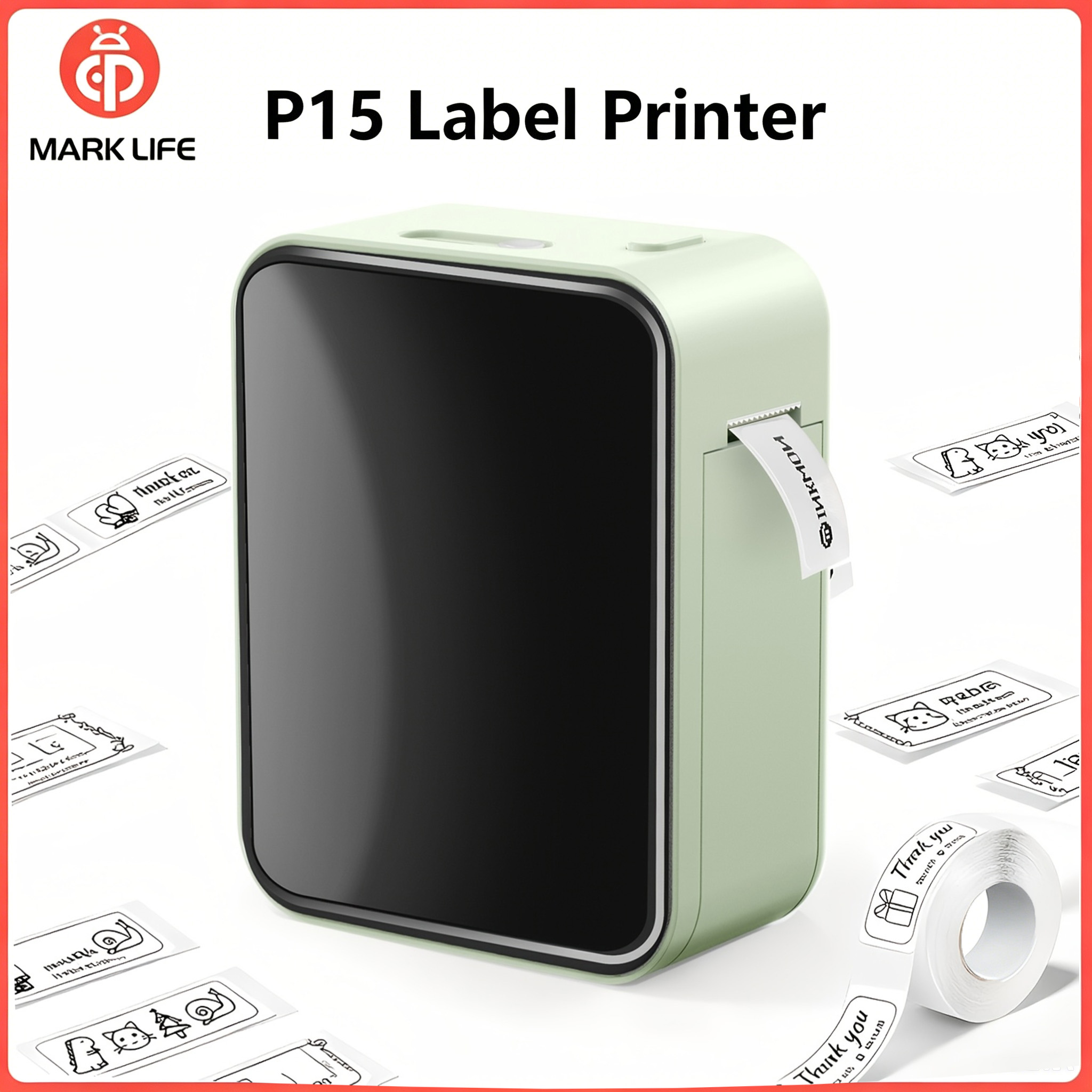 Commercial Printing Network - طابعة ماركلايف P15 المحمولة، طابعة جيب