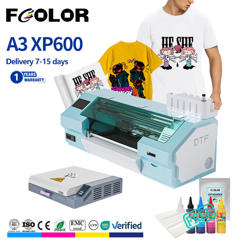 Dtf Film Roll A3 - طابعة DTF منخفضة التكلفة من Fcolor
