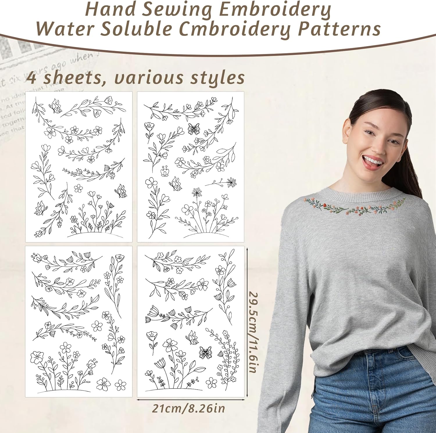 ورق تطريز قابل للذوبان في الما - مراجعة Embroidery Stabilizer Backing وسعره