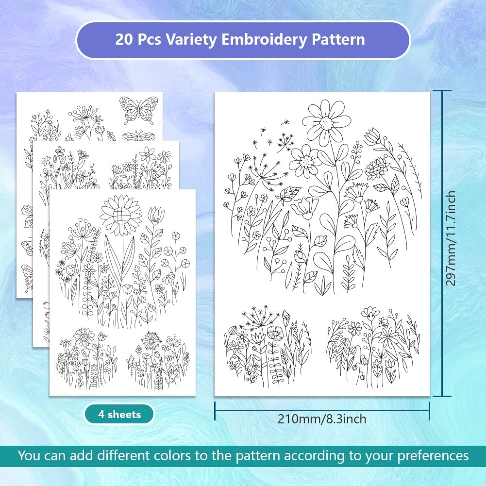 مثبتات تطريز قابلة للذوبان في  - مراجعة Embroidery Stabilizer Backing وسعره
