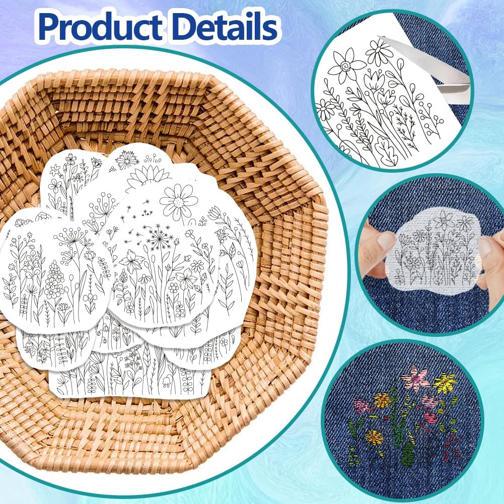 مثبتات تطريز قابلة للذوبان في  - مراجعة Embroidery Stabilizer Backing وسعره