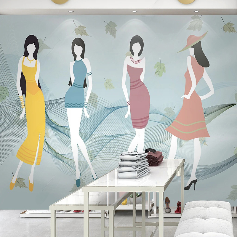 جدارية مخصصة الحديثة الطازجة ا - مراجعة Commercial Wallpaper Printing وسعره