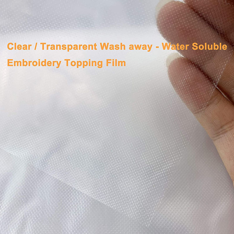 PVA فيلم قابل للذوبان في الماء - مراجعة Embroidery Stabilizer Backing وسعره
