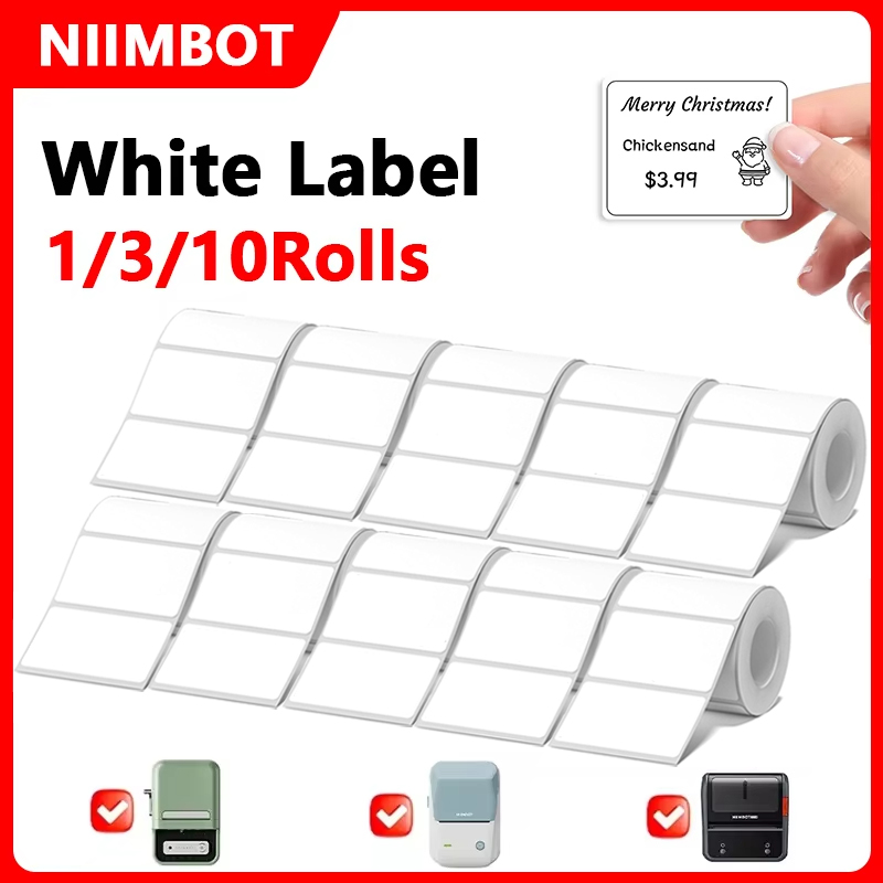 Niimbot 1/3/10 لفات الأبيض الح - مراجعة Commercial Printing Inc وسعره