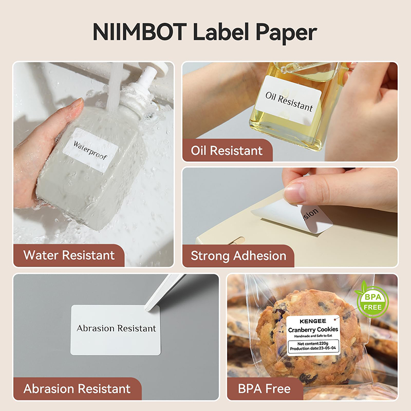 Niimbot 1/3/10 لفات الأبيض الح - مراجعة Commercial Printing Inc وسعره