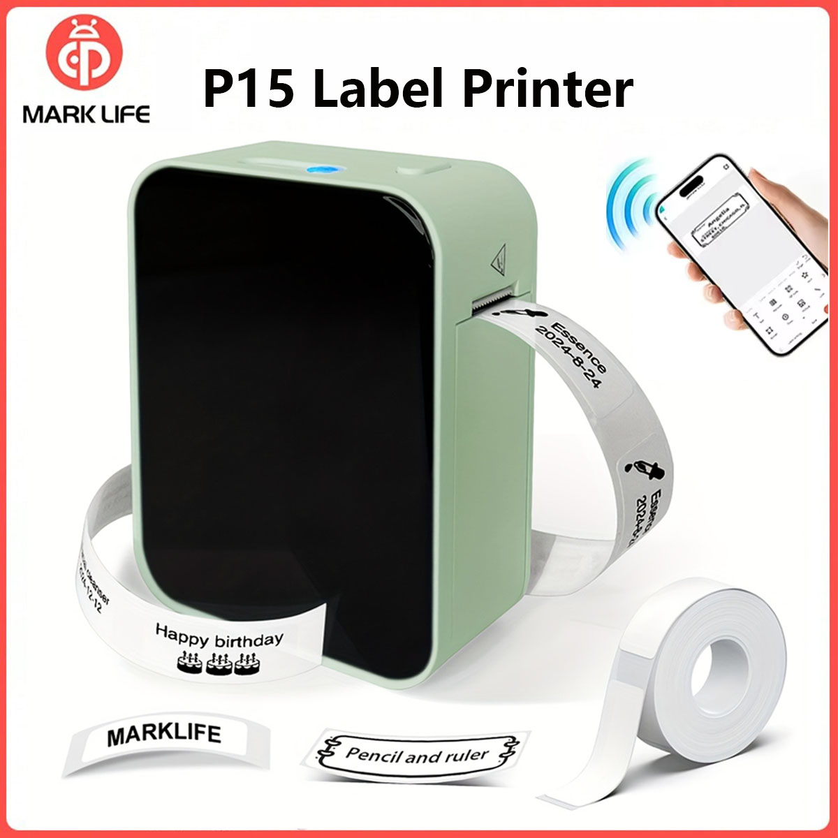 طابعة ملصقات محمولة Marklife P - مراجعة Commercial Printing Network وسعره