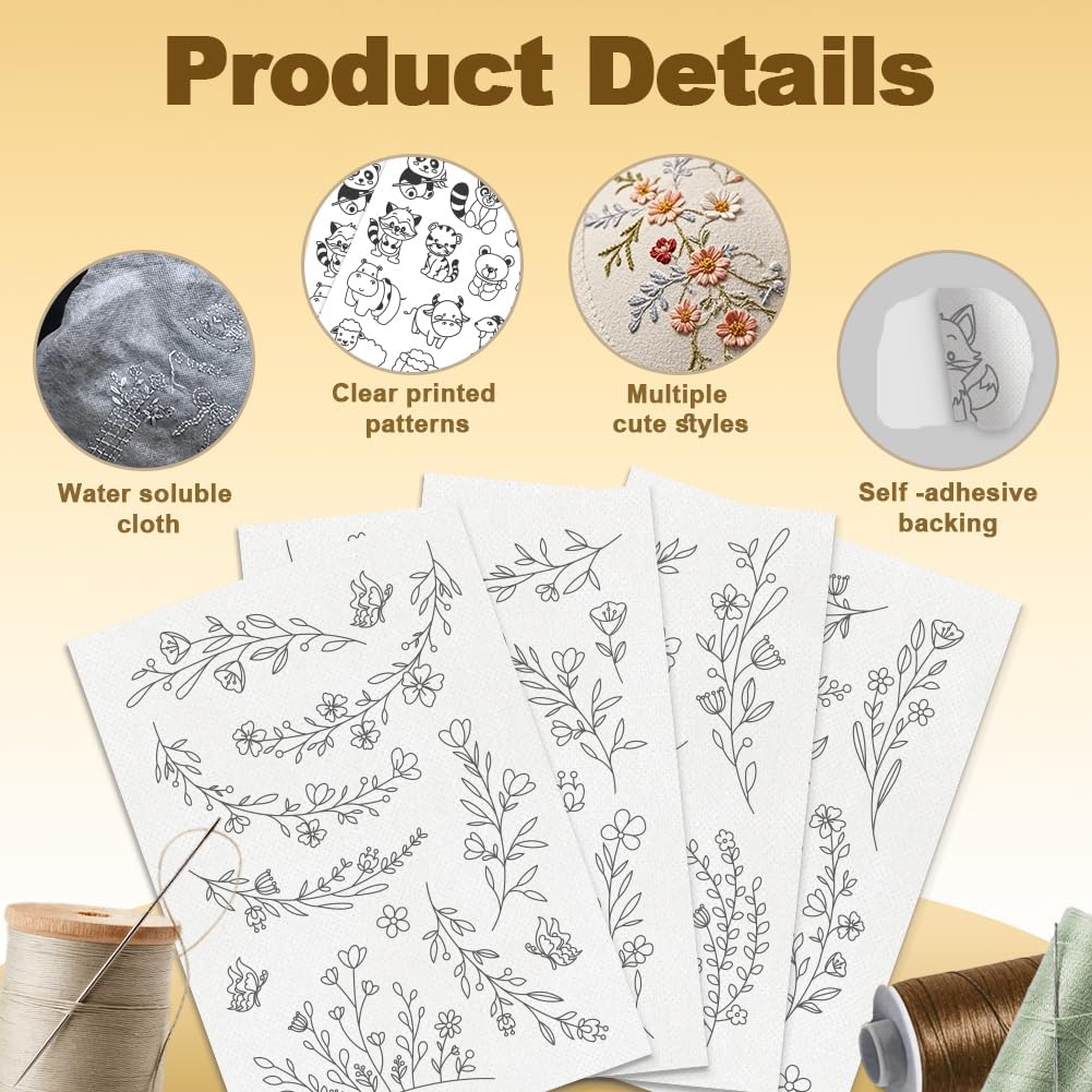 ورق تثبيت التطريز القابل للذوب - مراجعة Embroidery Stabilizer Backing وسعره