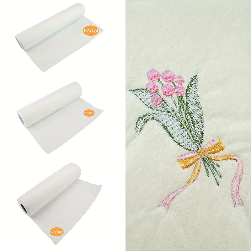 لفة واحدة من مثبت التطريز القا - مراجعة Embroidery Stabilizer Backing وسعره