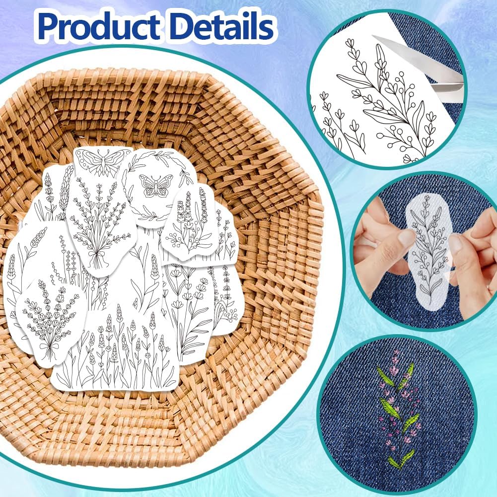 مثبت قماش غير منسوج ذاتي اللصق - مراجعة Embroidery Stabilizer Backing وسعره