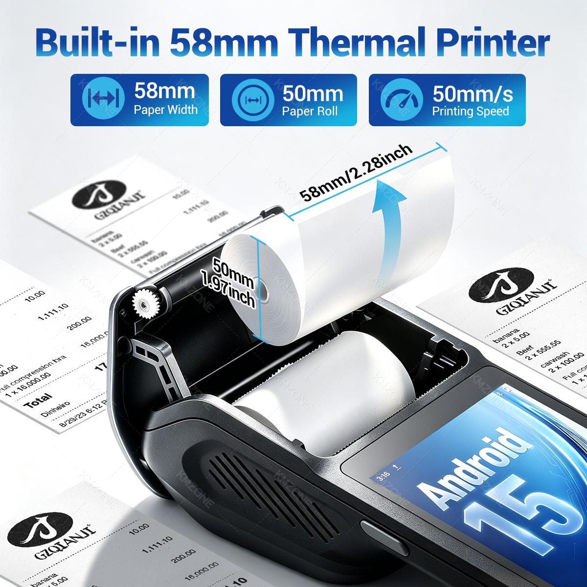 جهاز طباعة الفواتير والتذاكر ا - مراجعة Commercial Printing Network وسعره