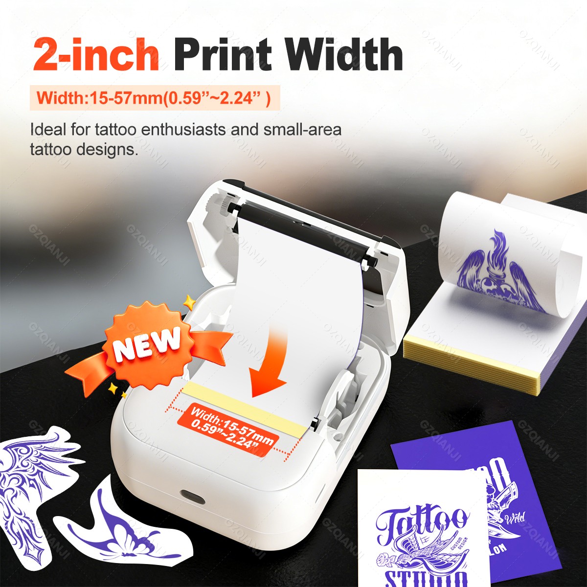 طابعة حرارية صغيرة 57 مم لاسلك - مراجعة Commercial Printing Network وسعره