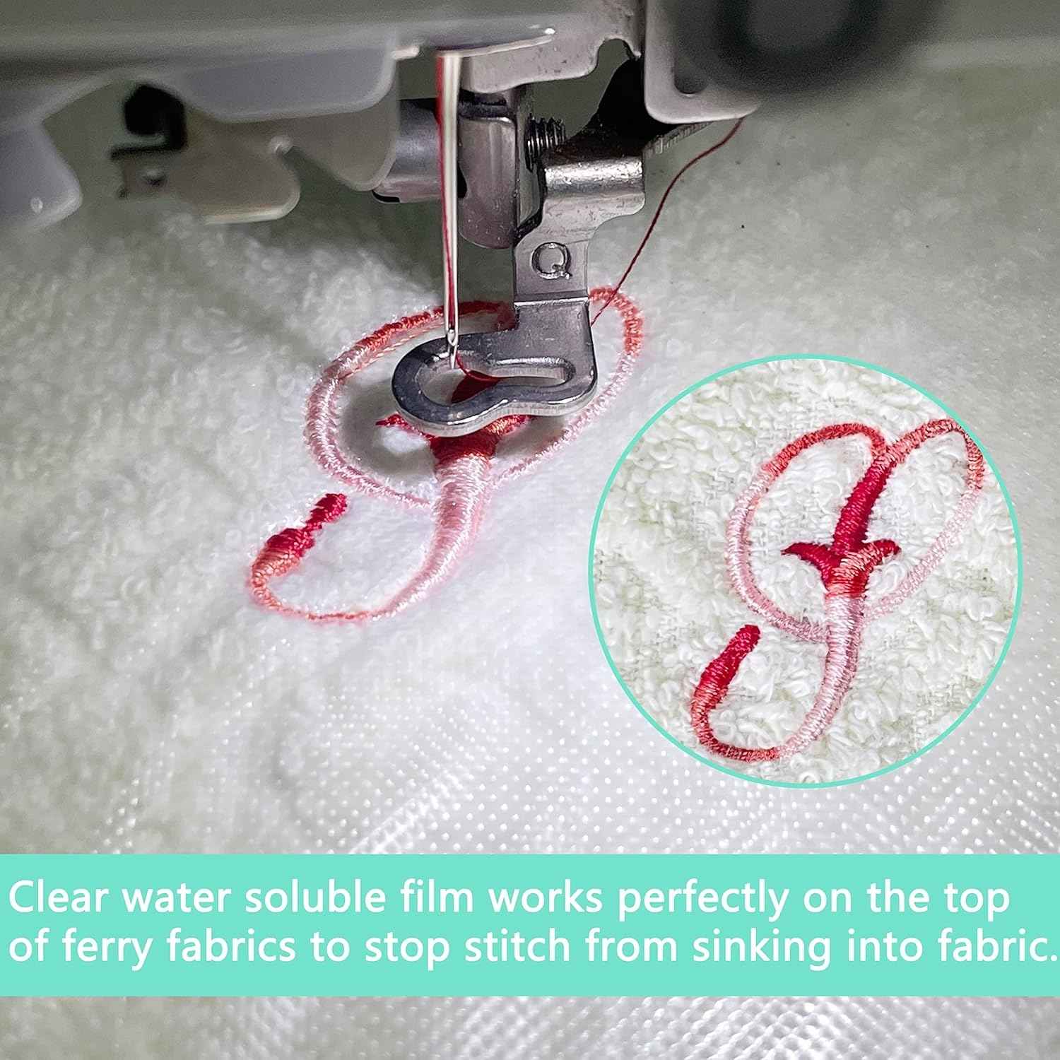واش أواي ستابيلايزر - لفة 12 ق - مراجعة Embroidery Stabilizer Backing وسعره
